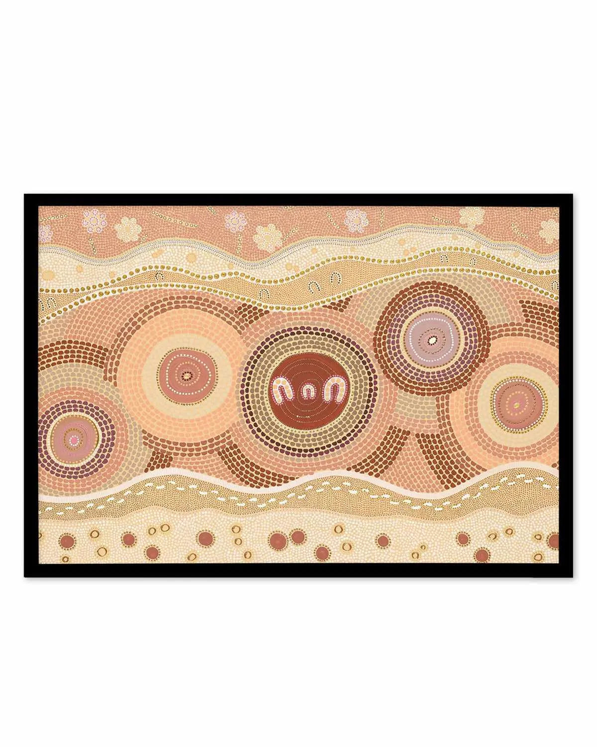 Together By Domica Hill | Art Print from Olive et Oriel where you can shop wallpaper and artworks online