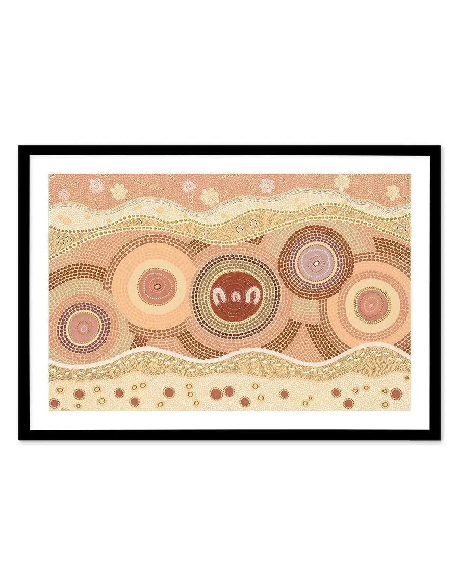 Together By Domica Hill Art Print-PRINT-Olive et Oriel-Domica Hill-A5 | 5.8" x 8.3" | 14.8 x 21cm-Black-With White Border-Buy-Australian-Art-Prints-Online-with-Olive-et-Oriel-Your-Artwork-Specialists-Austrailia-Decorate-With-Coastal-Photo-Wall-Art-Prints-From-Our-Beach-House-Artwork-Collection-Fine-Poster-and-Framed-Artwork