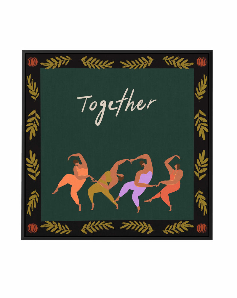 Together II by Arty Guava | Framed Canvas Art Print