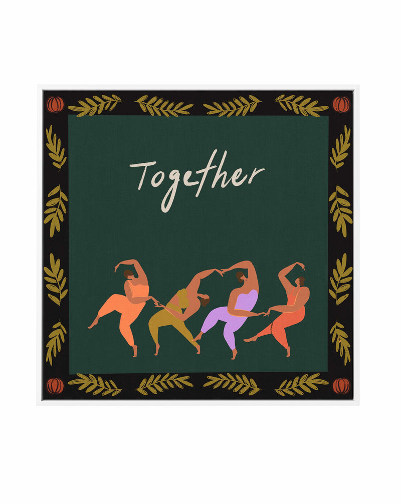 Together II by Arty Guava | Framed Canvas Art Print