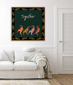 Together II by Arty Guava | Framed Canvas Art Print