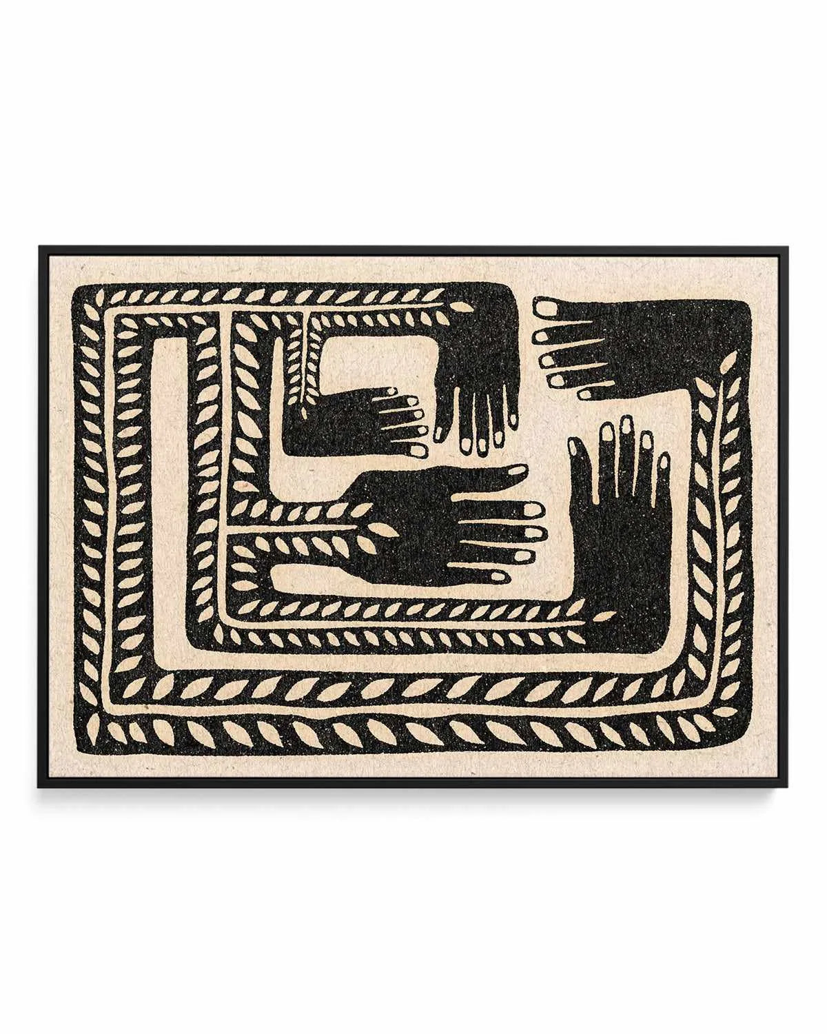 Together by David Schmitt | Framed Canvas Art Print from Olive et Oriel where you can shop wallpaper and artworks online