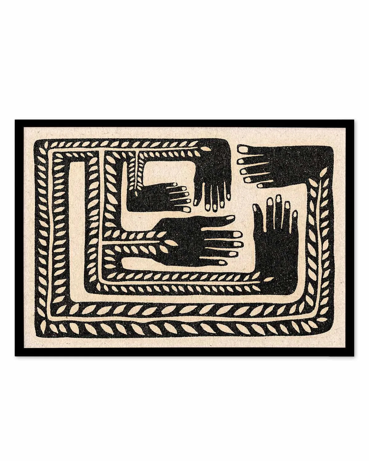 Together by David Schmitt Art Print from Olive et Oriel where you can shop wallpaper and artworks online