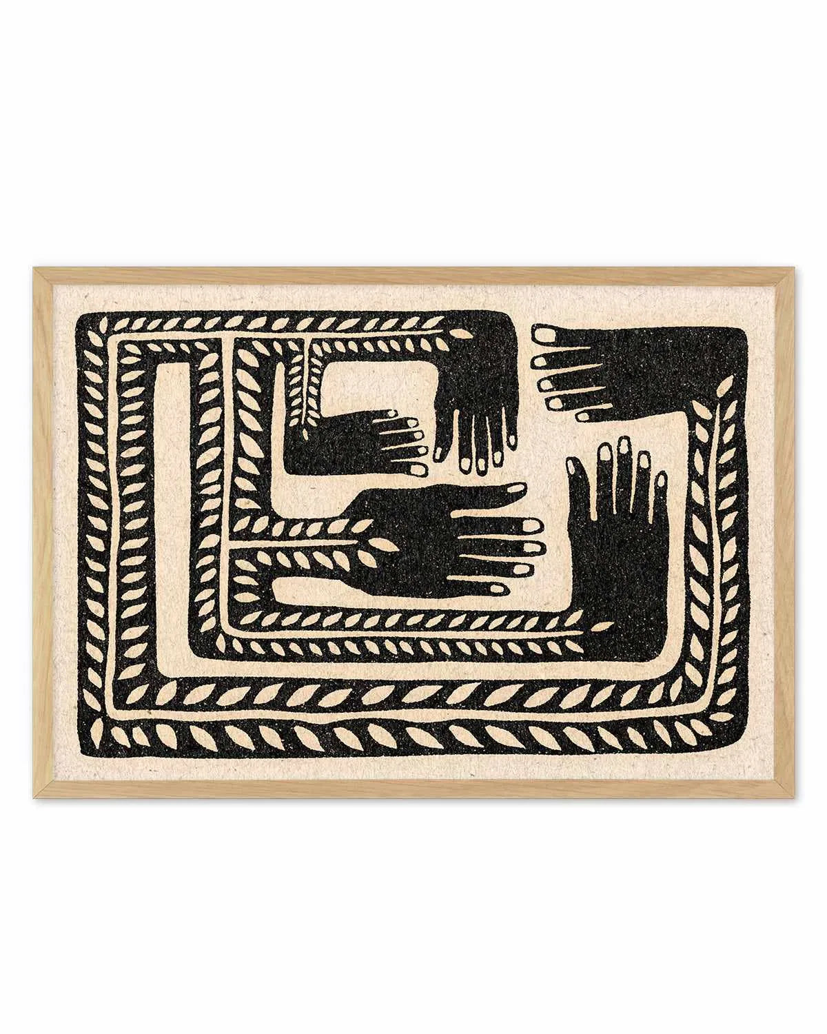 Together by David Schmitt Art Print from Olive et Oriel where you can shop wallpaper and artworks online