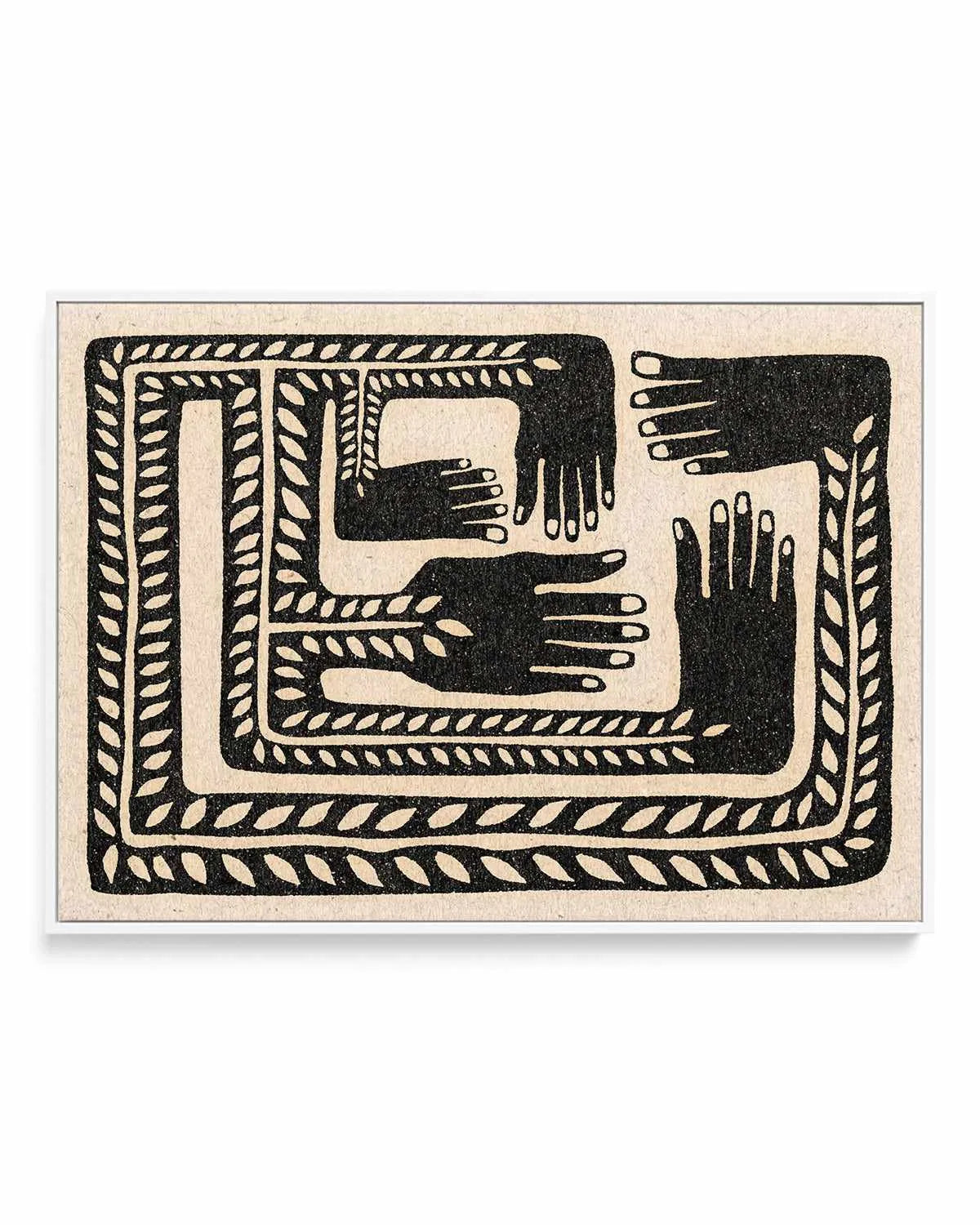 Together by David Schmitt | Framed Canvas Art Print from Olive et Oriel where you can shop wallpaper and artworks online
