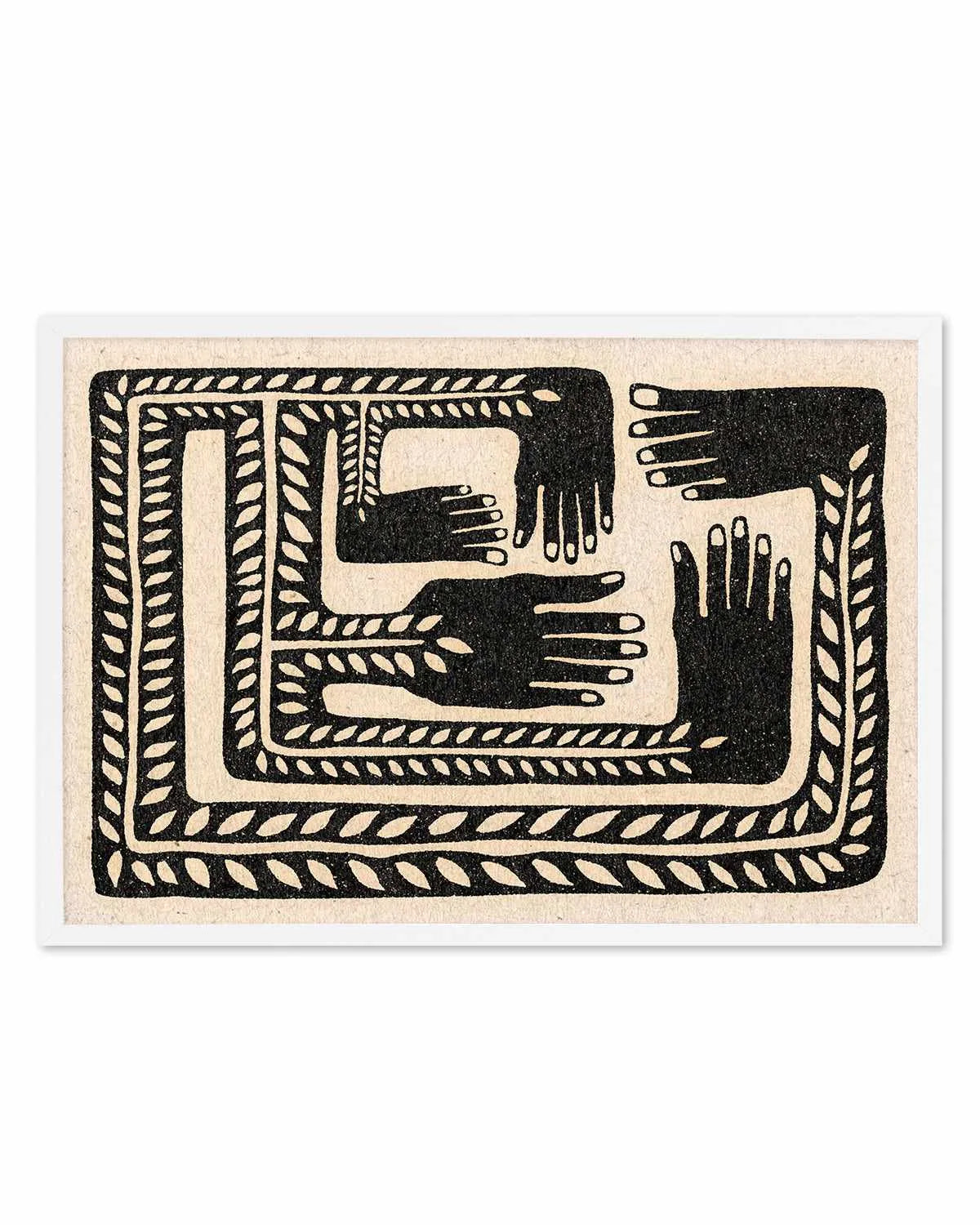 Together by David Schmitt Art Print from Olive et Oriel where you can shop wallpaper and artworks online