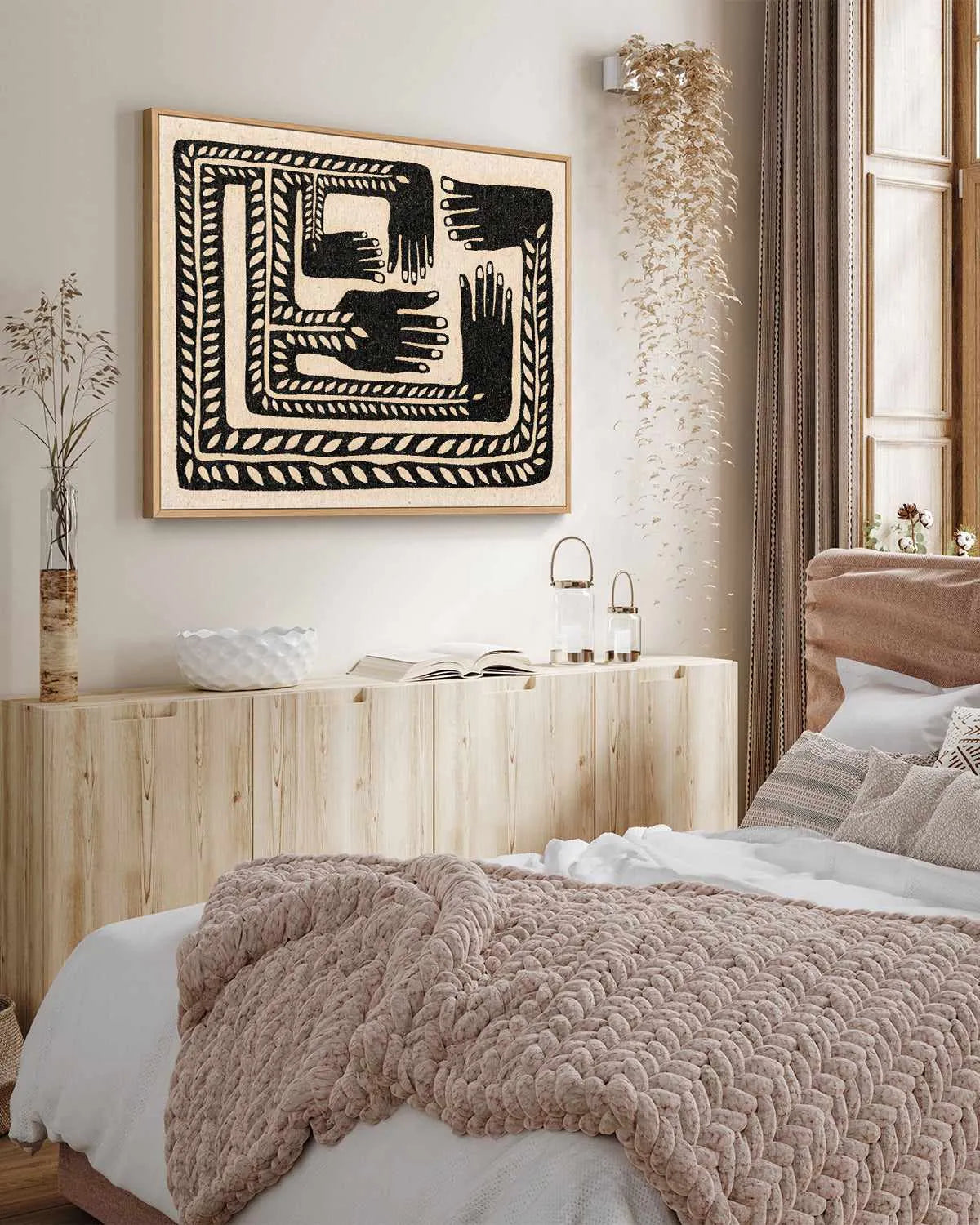 Together by David Schmitt | Framed Canvas Art Print from Olive et Oriel where you can shop wallpaper and artworks online