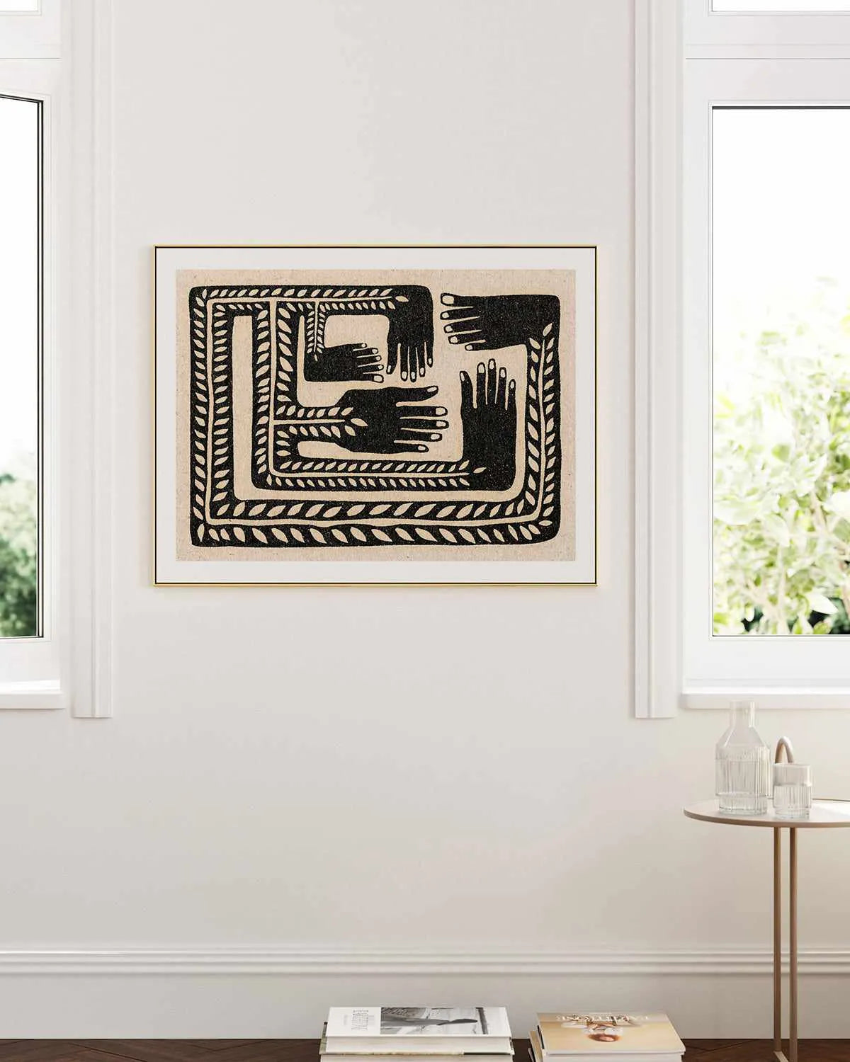 Together by David Schmitt Art Print from Olive et Oriel where you can shop wallpaper and artworks online