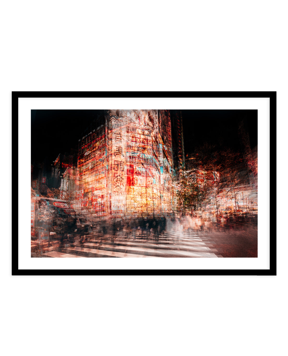 Tokyo Night Motion by Carmine Chiriaco | Art Print