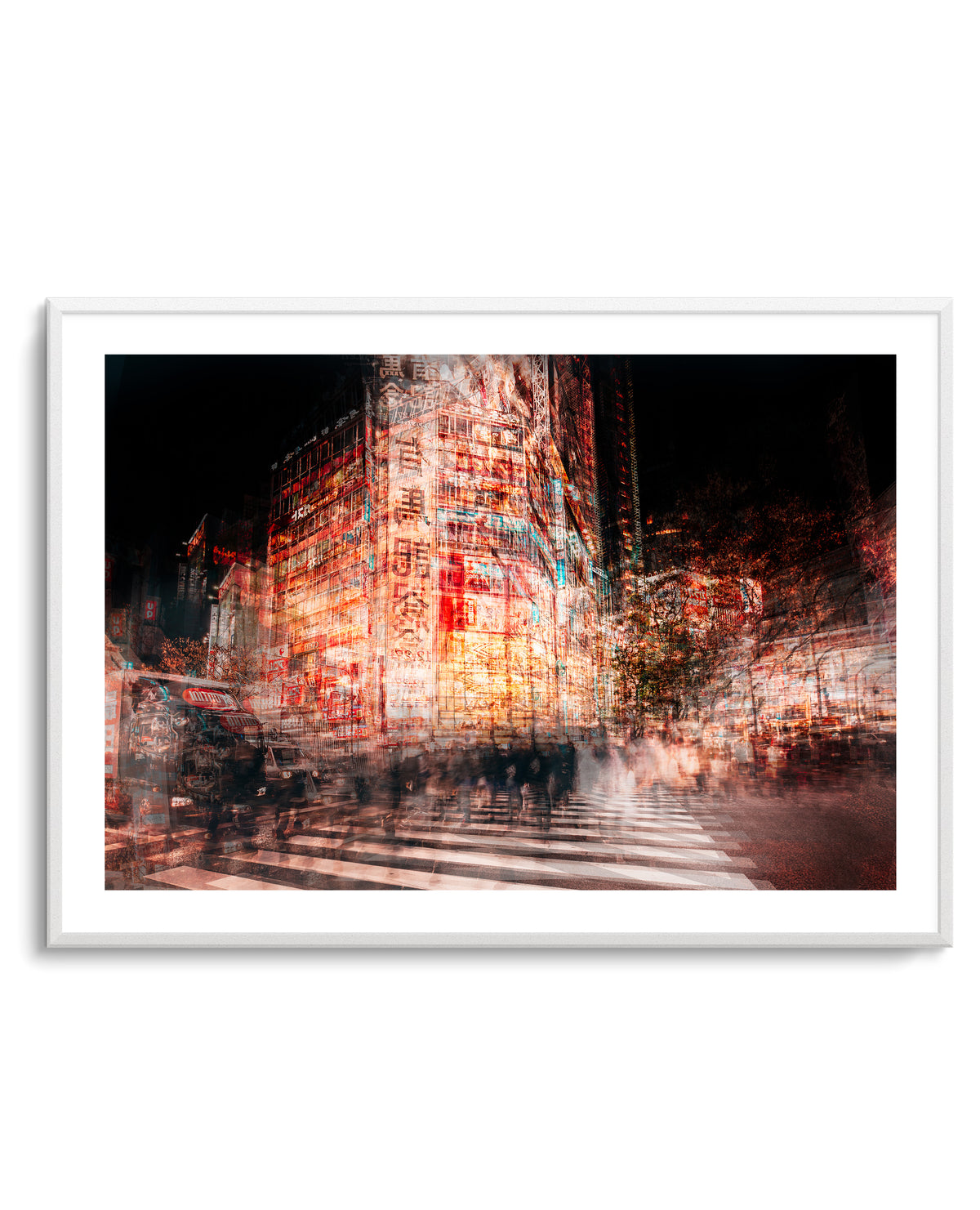Tokyo Night Motion by Carmine Chiriaco | Art Print
