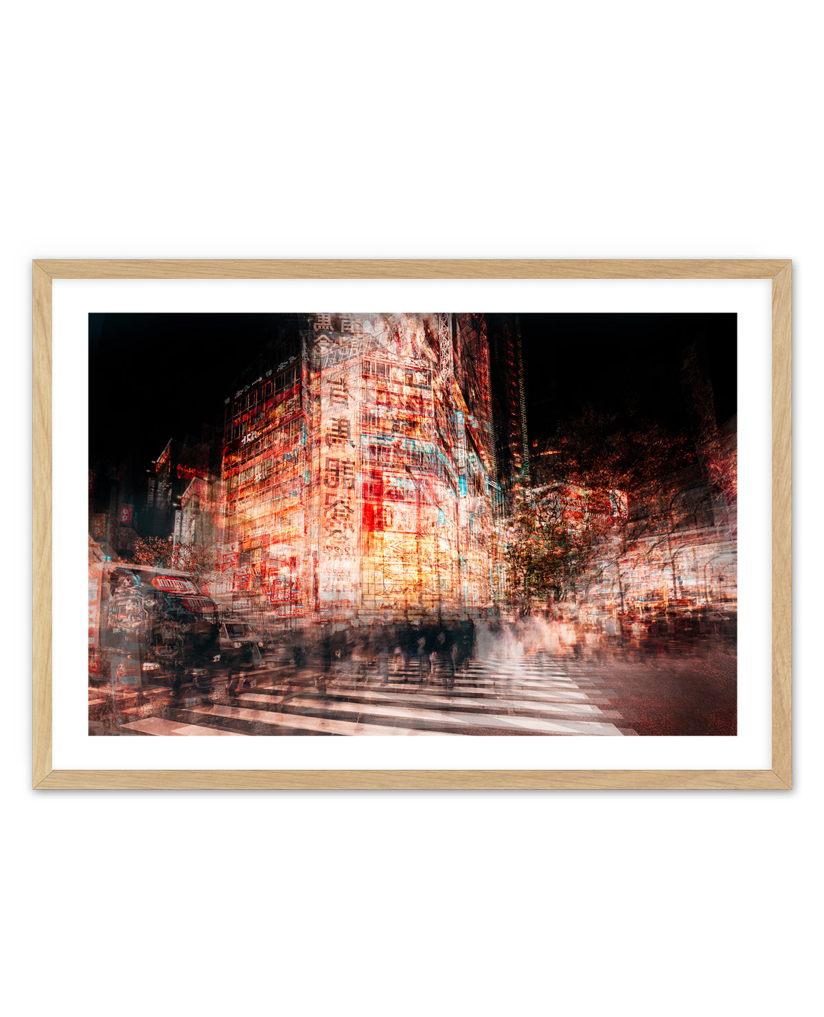 Tokyo Night Motion by Carmine Chiriaco | Art Print