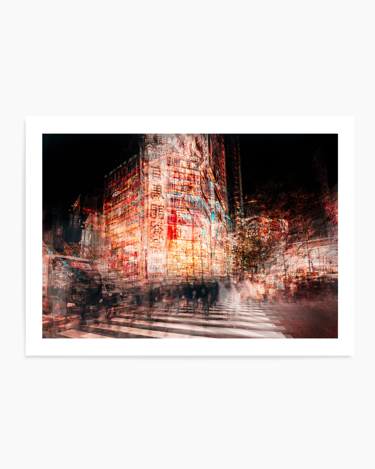 Tokyo Night Motion by Carmine Chiriaco | Art Print