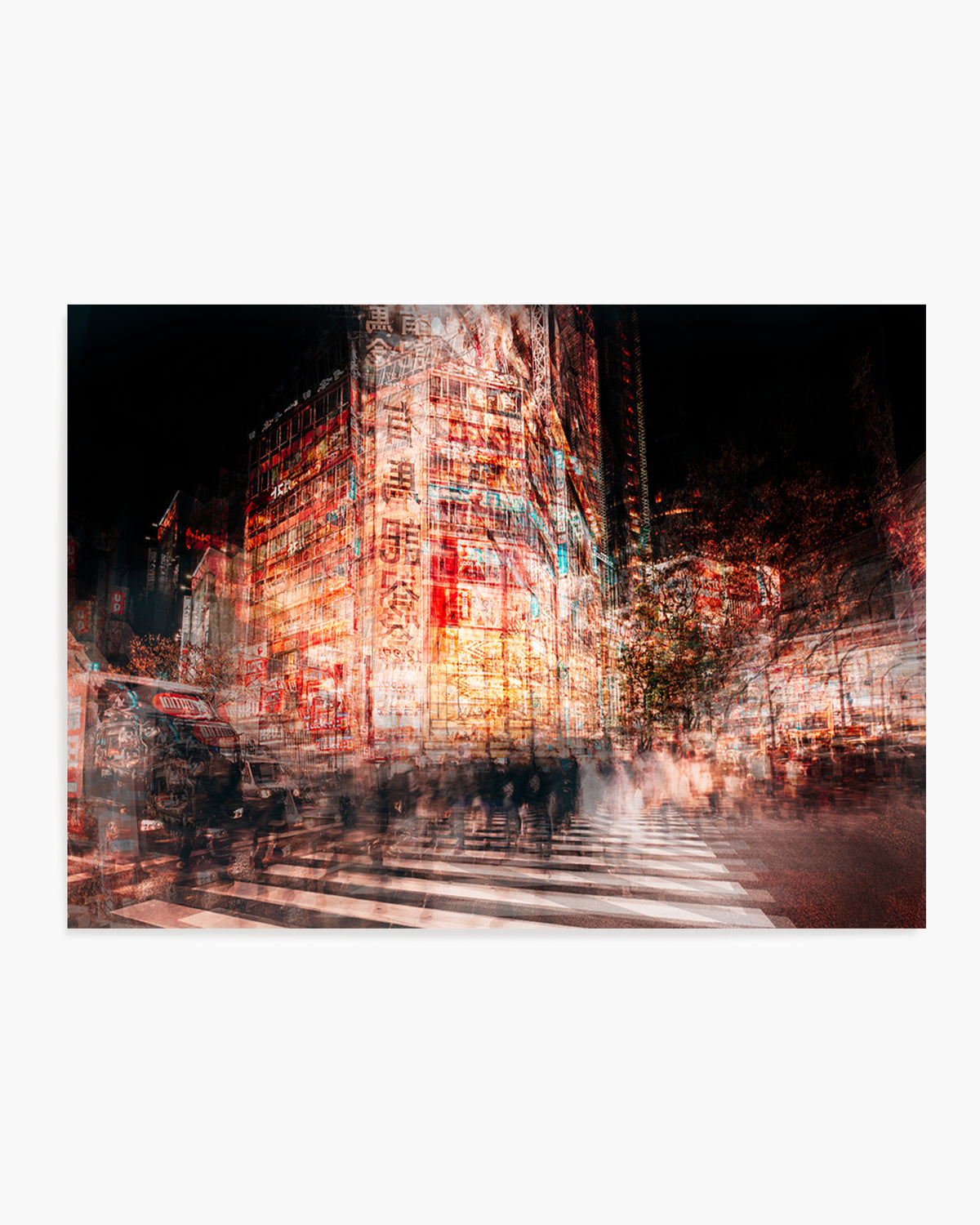 Tokyo Night Motion by Carmine Chiriaco | Art Print