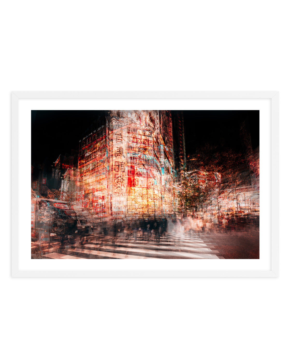 Tokyo Night Motion by Carmine Chiriaco | Art Print