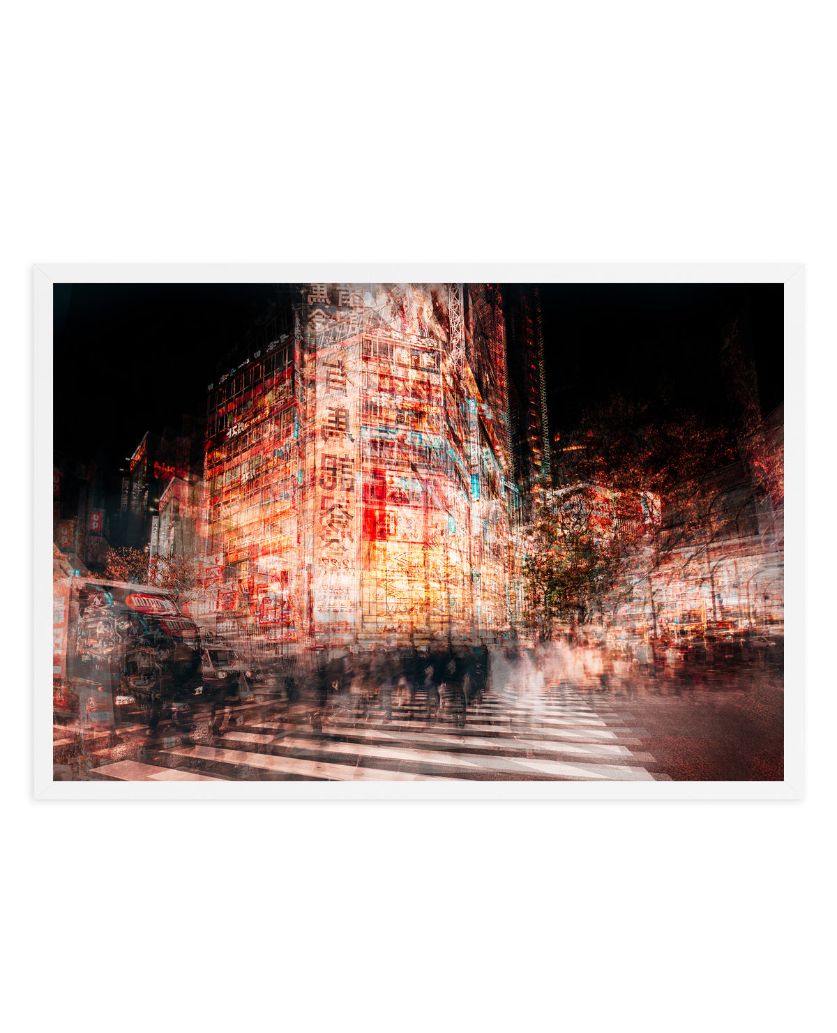 Tokyo Night Motion by Carmine Chiriaco | Art Print