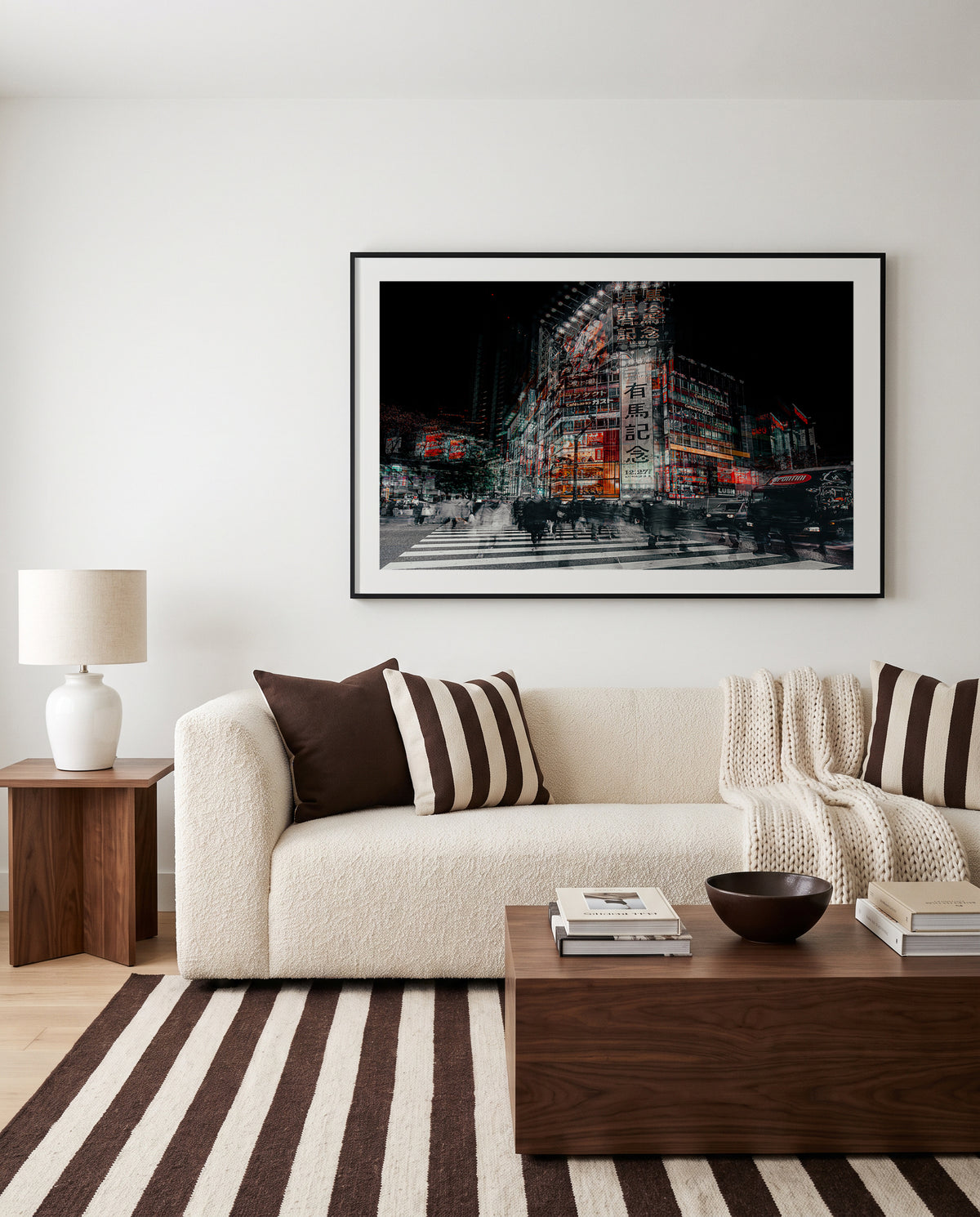 Tokyo Night Motion by Carmine Chiriaco | Art Print