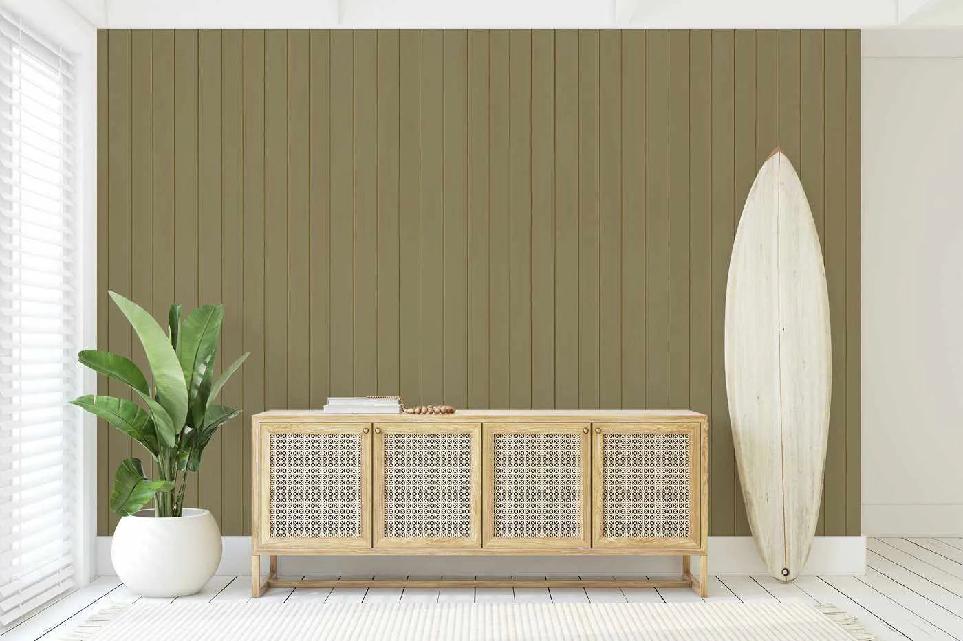 Tongue & Groove Wood Panel Wallpaper | Khaki-Wallpaper-Buy Kids Removable Wallpaper Online Our Custom Made Children√¢‚Ç¨‚Ñ¢s Wallpapers Are A Fun Way To Decorate And Enhance Boys Bedroom Decor And Girls Bedrooms They Are An Amazing Addition To Your Kids Bedroom Walls Our Collection of Kids Wallpaper Is Sure To Transform Your Kids Rooms Interior Style From Pink Wallpaper To Dinosaur Wallpaper Even Marble Wallpapers For Teen Boys Shop Peel And Stick Wallpaper Online Today With Olive et Oriel