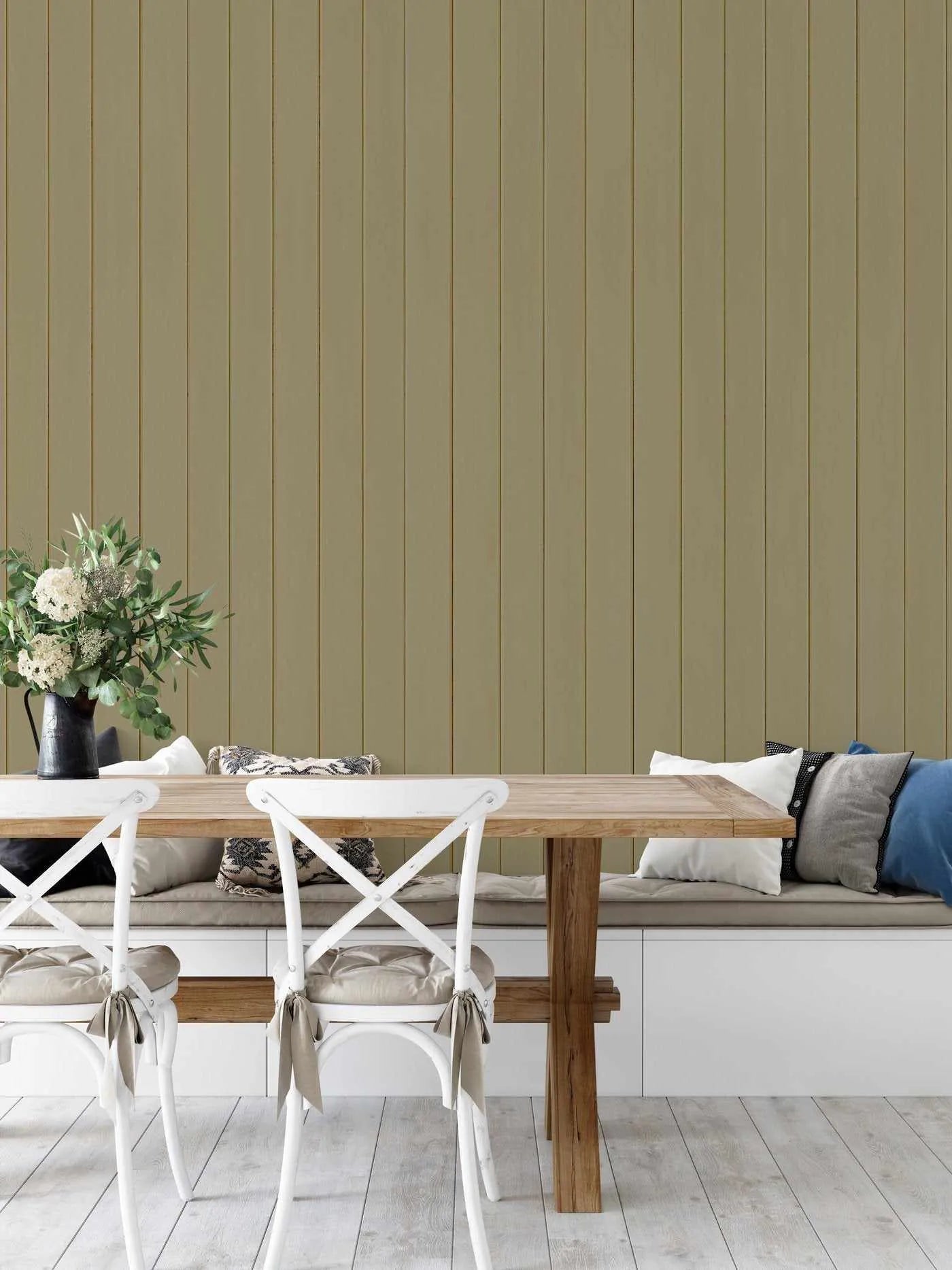 Tongue & Groove Wood Panel Wallpaper | Khaki-Wallpaper-Buy Kids Removable Wallpaper Online Our Custom Made Children√¢‚Ç¨‚Ñ¢s Wallpapers Are A Fun Way To Decorate And Enhance Boys Bedroom Decor And Girls Bedrooms They Are An Amazing Addition To Your Kids Bedroom Walls Our Collection of Kids Wallpaper Is Sure To Transform Your Kids Rooms Interior Style From Pink Wallpaper To Dinosaur Wallpaper Even Marble Wallpapers For Teen Boys Shop Peel And Stick Wallpaper Online Today With Olive et Oriel