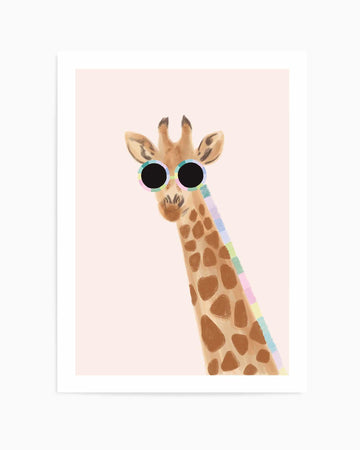 Too Cool for the Zoo | Art Print from Olive et Oriel where you can shop wallpaper and artworks online