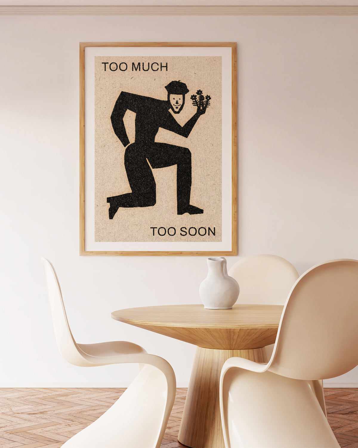 Too Much Too Soon by David Schmitt Art Print