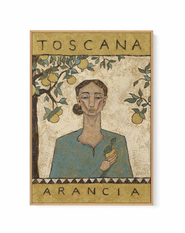 Toscana by Julie Celina | Framed Canvas Art Print from Olive et Oriel where you can shop wallpaper and artworks online
