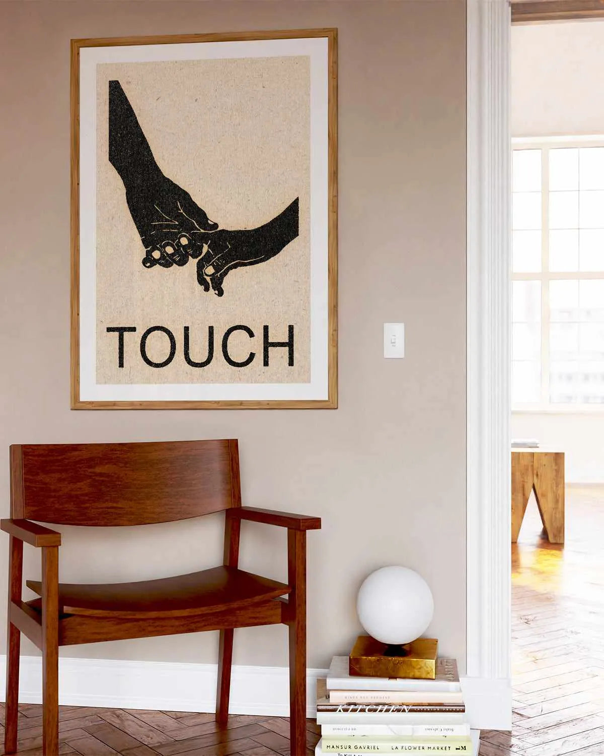 Touch by David Schmitt Art Print from Olive et Oriel where you can shop wallpaper and artworks online