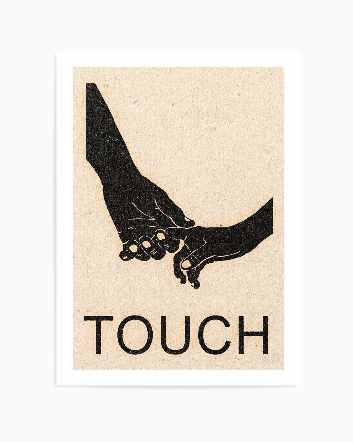 Touch by David Schmitt Art Print