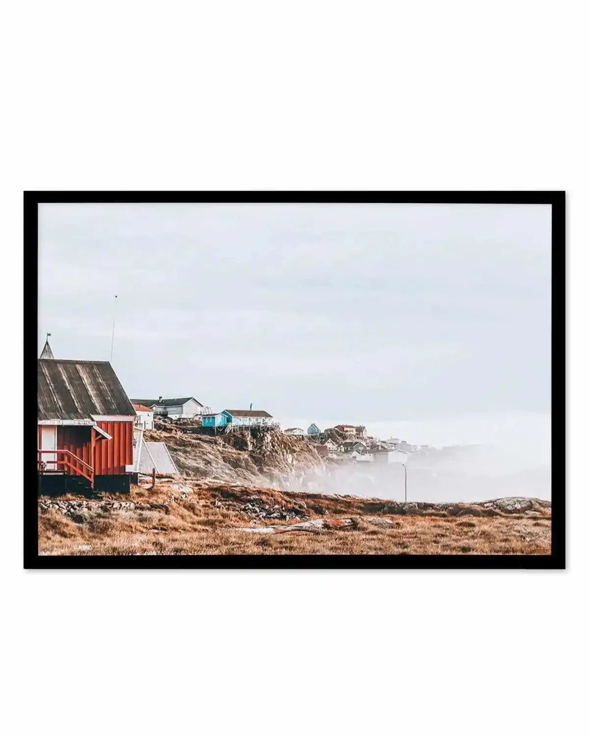 Town By The Sea Art Print from Olive et Oriel where you can shop wallpaper and artworks online