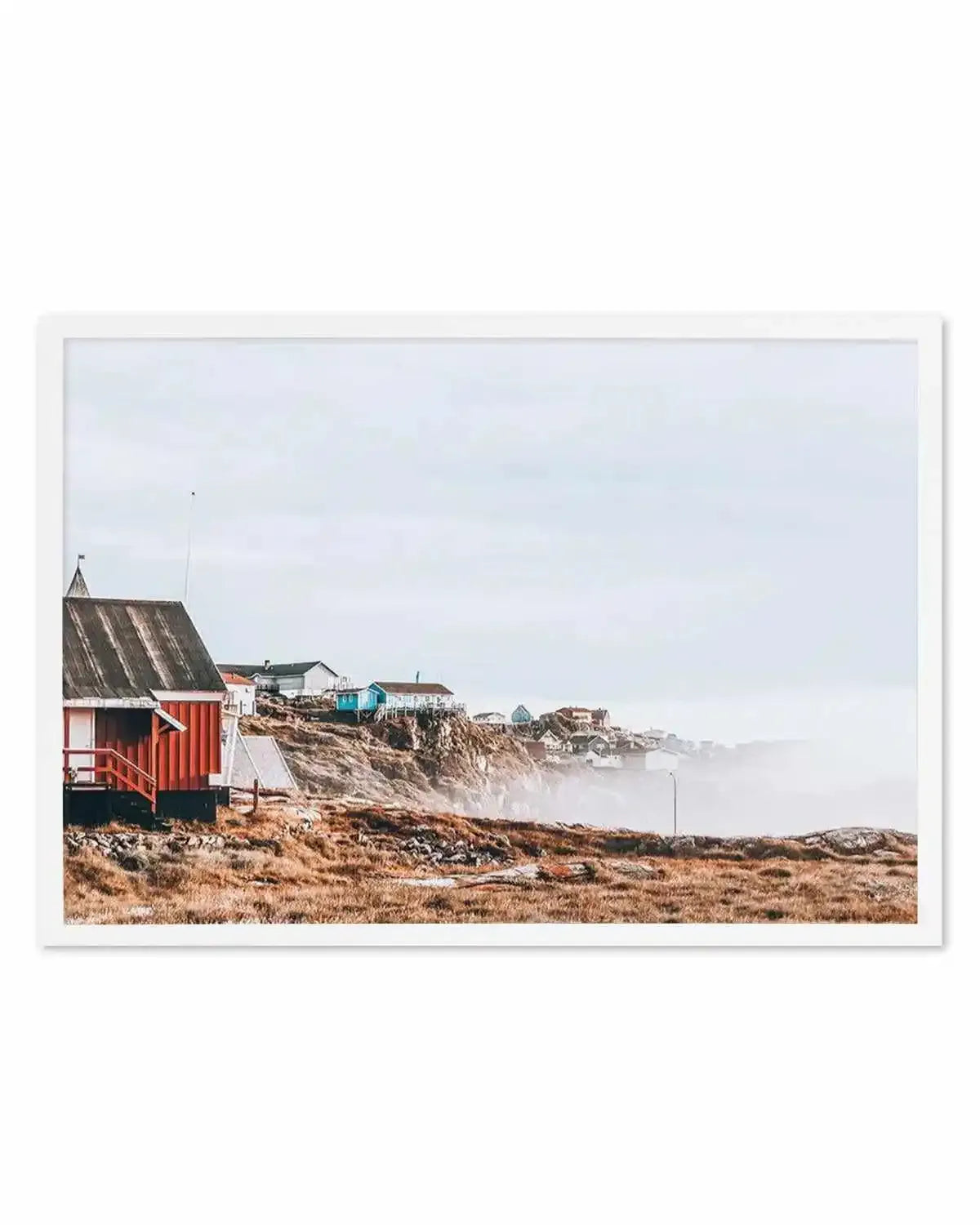 Town By The Sea Art Print from Olive et Oriel where you can shop wallpaper and artworks online