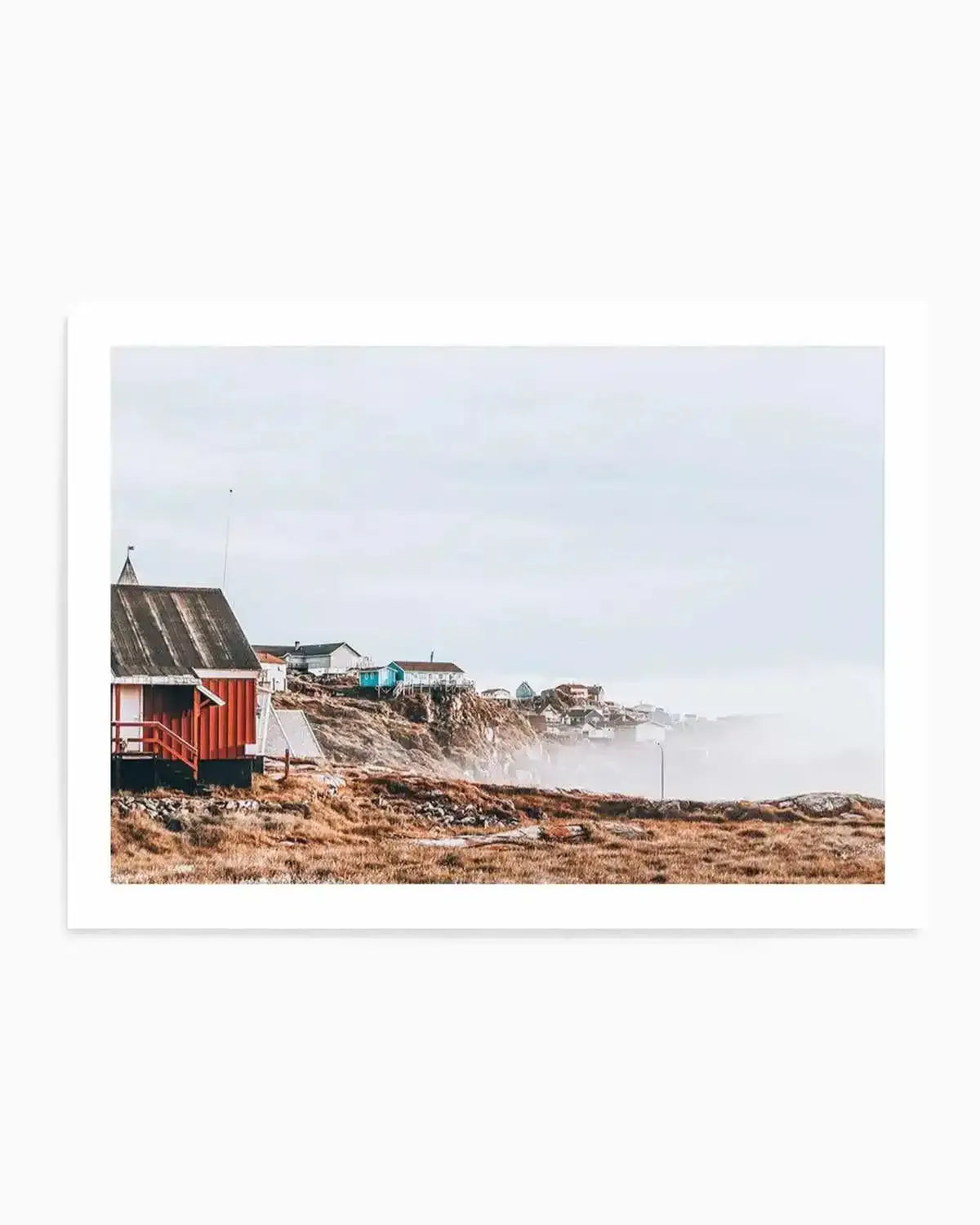 Town By The Sea Art Print from Olive et Oriel where you can shop wallpaper and artworks online