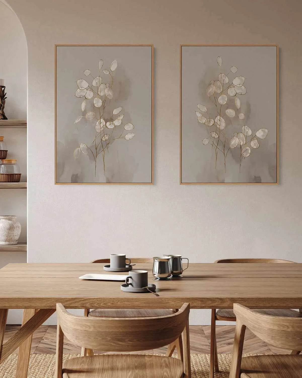 Transparent II | Framed Canvas Art Print from Olive et Oriel where you can shop wallpaper and artworks online