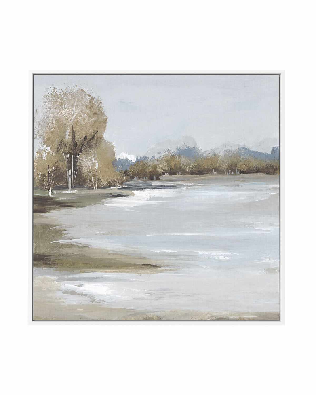 Tree Breeze | Framed Canvas Print