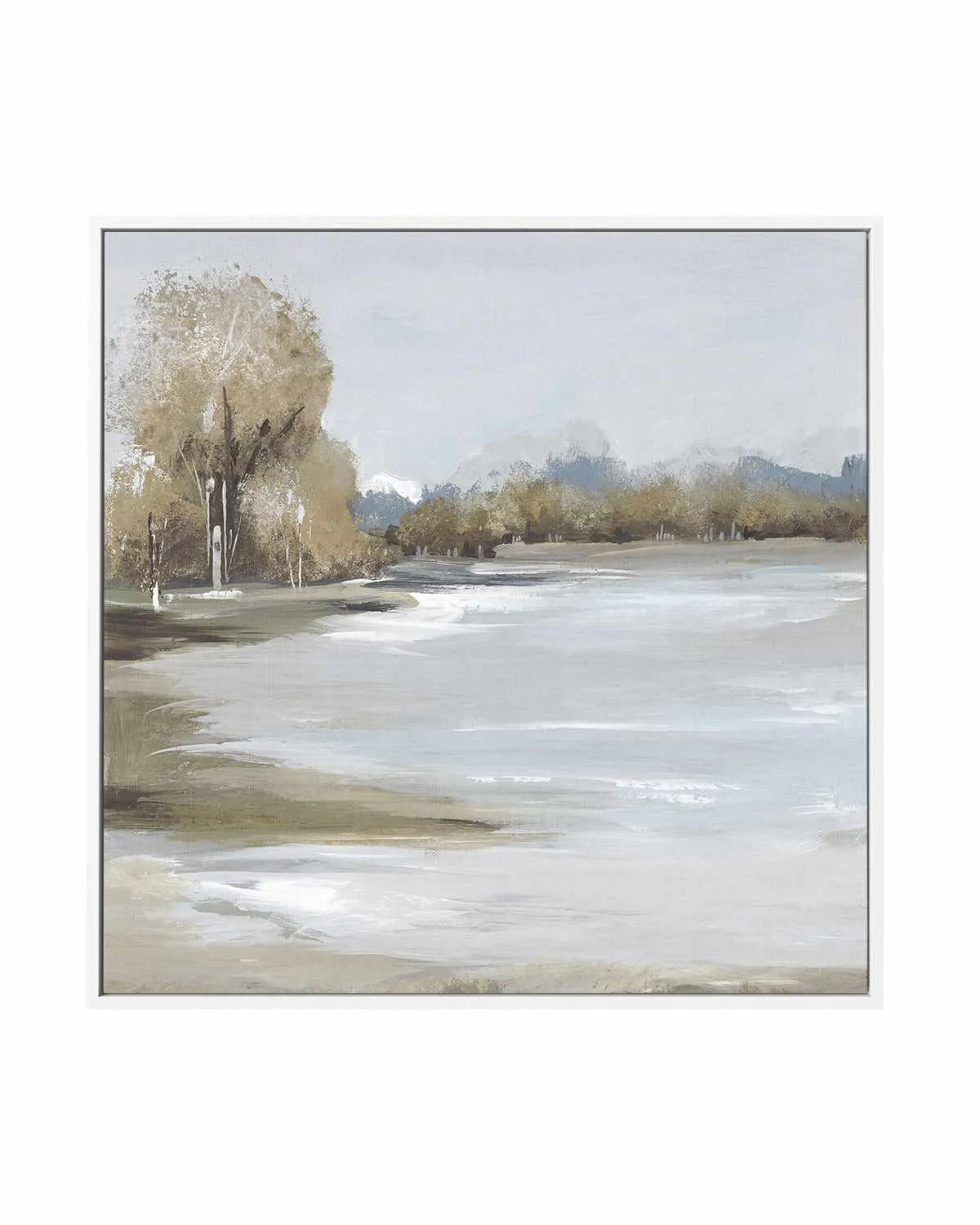 Tree Breeze | Framed Canvas Print from Olive et Oriel where you can shop wallpaper and artworks online