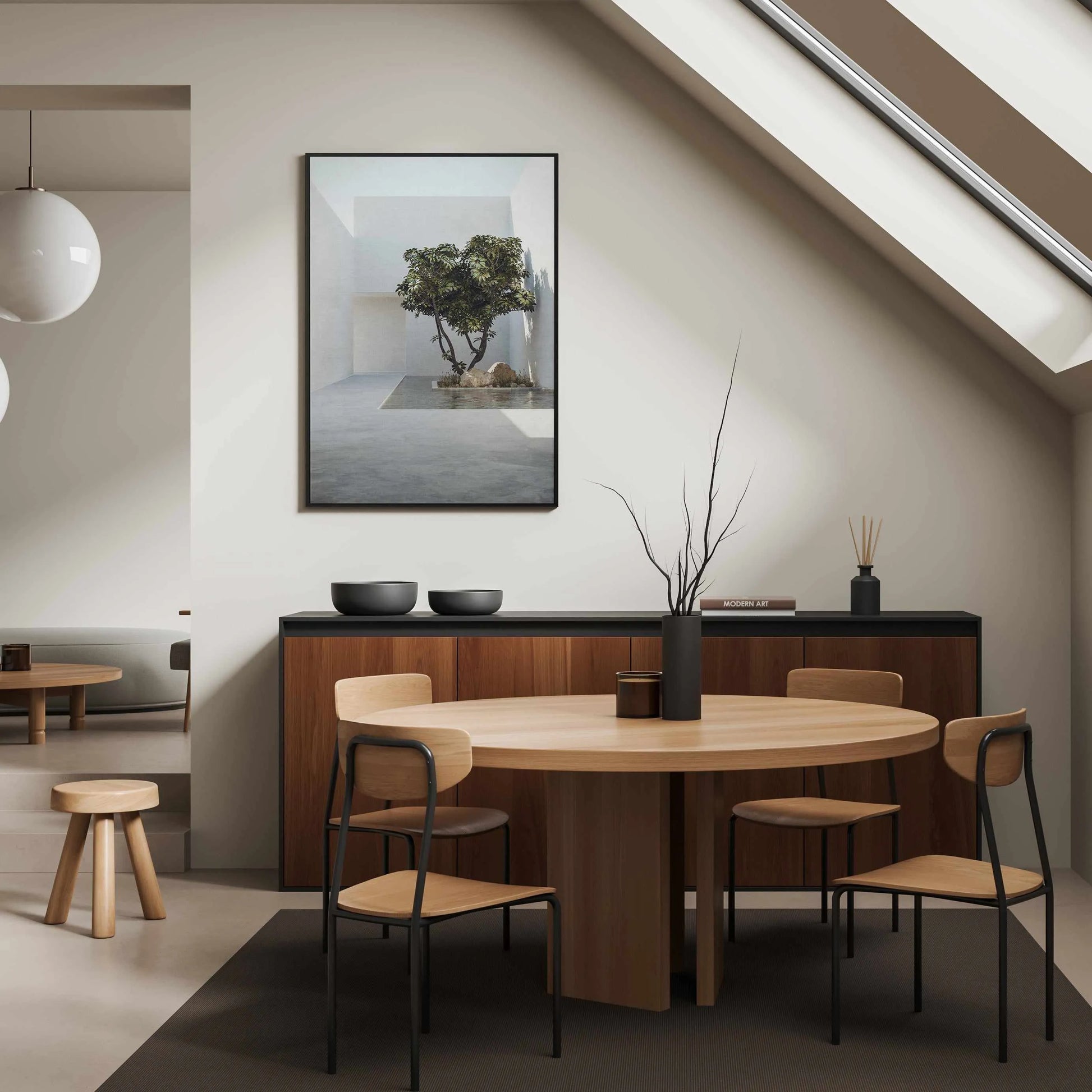 Tree of Life by Guachinarte | Framed Canvas Art Print from Olive et Oriel where you can shop wallpaper and artworks online