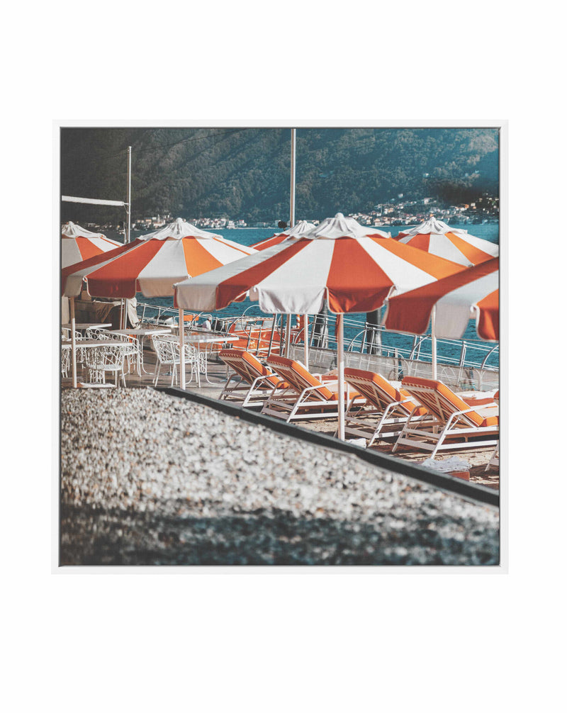 Tremezzo I, Lake Como SQ | Framed Canvas Art Print from Olive et Oriel where you can shop wallpaper and artworks online