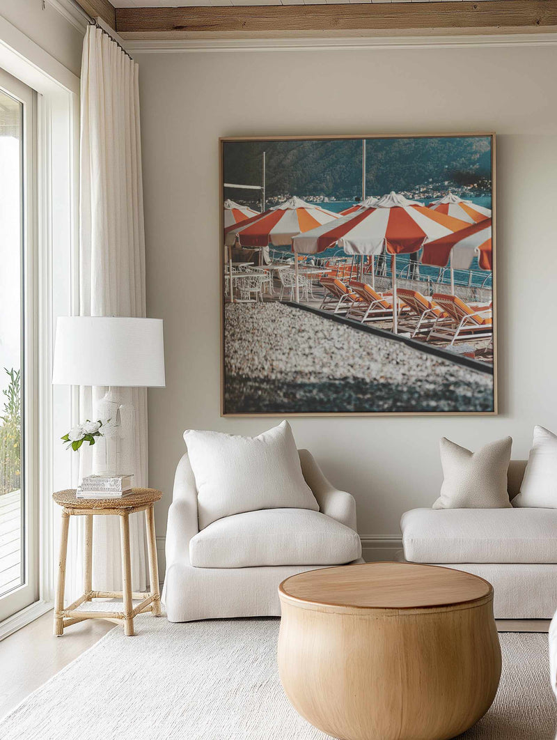 Tremezzo I, Lake Como SQ | Framed Canvas Art Print from Olive et Oriel where you can shop wallpaper and artworks online