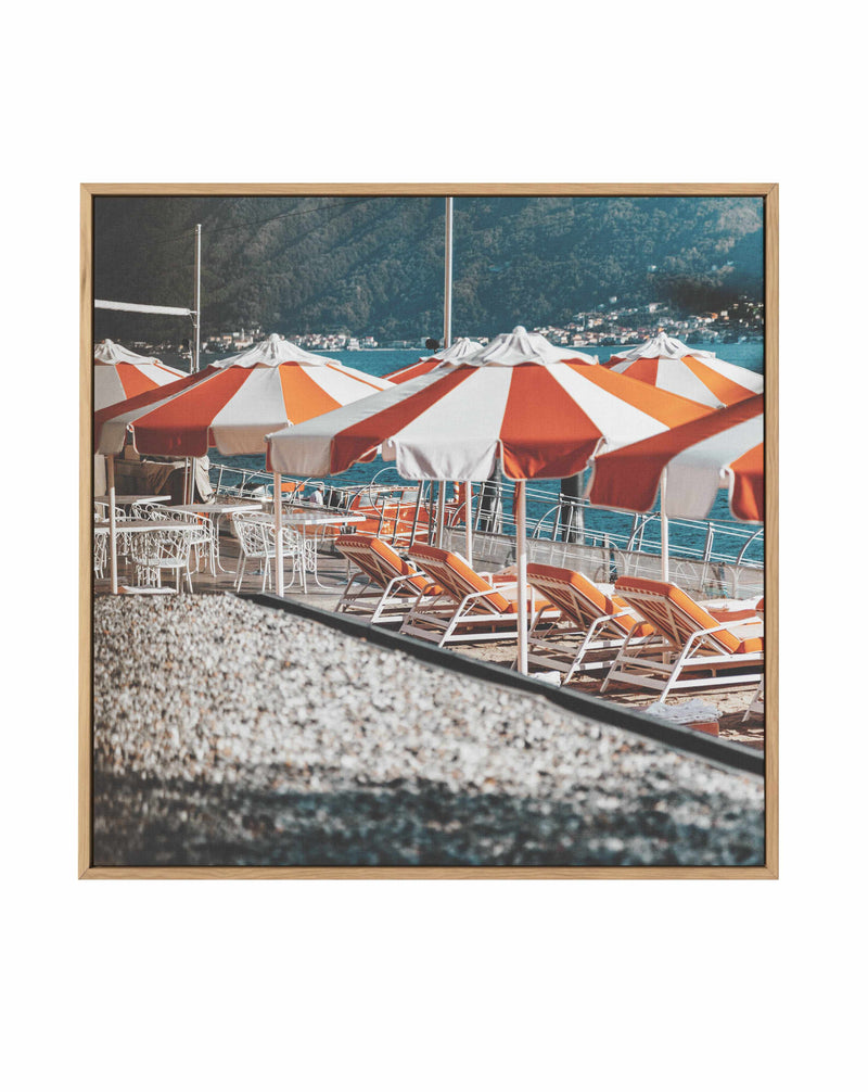 Tremezzo I, Lake Como SQ | Framed Canvas Art Print