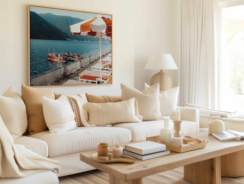 Tremezzo II, Lake Como LS | Framed Canvas Art Print