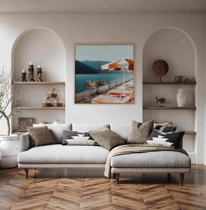 Tremezzo II, Lake Como SQ | Framed Canvas Art Print from Olive et Oriel where you can shop wallpaper and artworks online