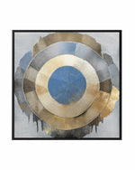 Tribal Circle II | Framed Canvas Art Print