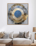 Tribal Circle II | Framed Canvas Art Print