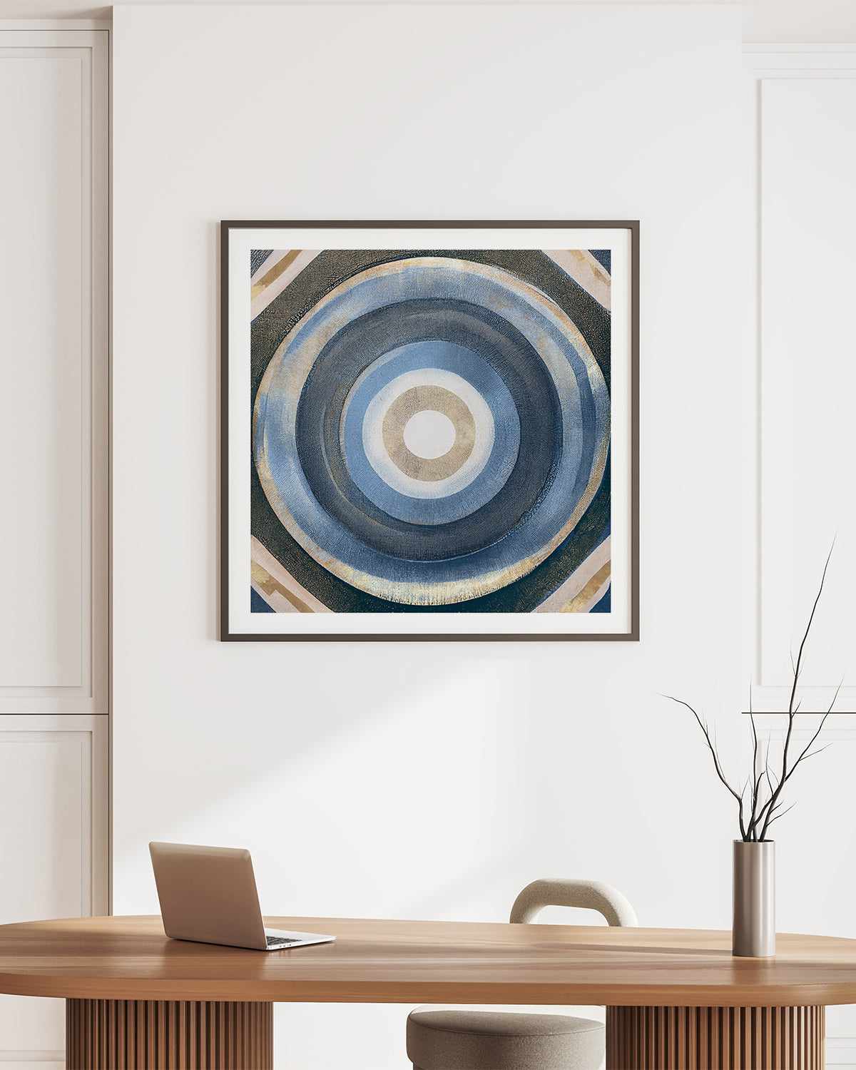 Tribal Circle III Art Print