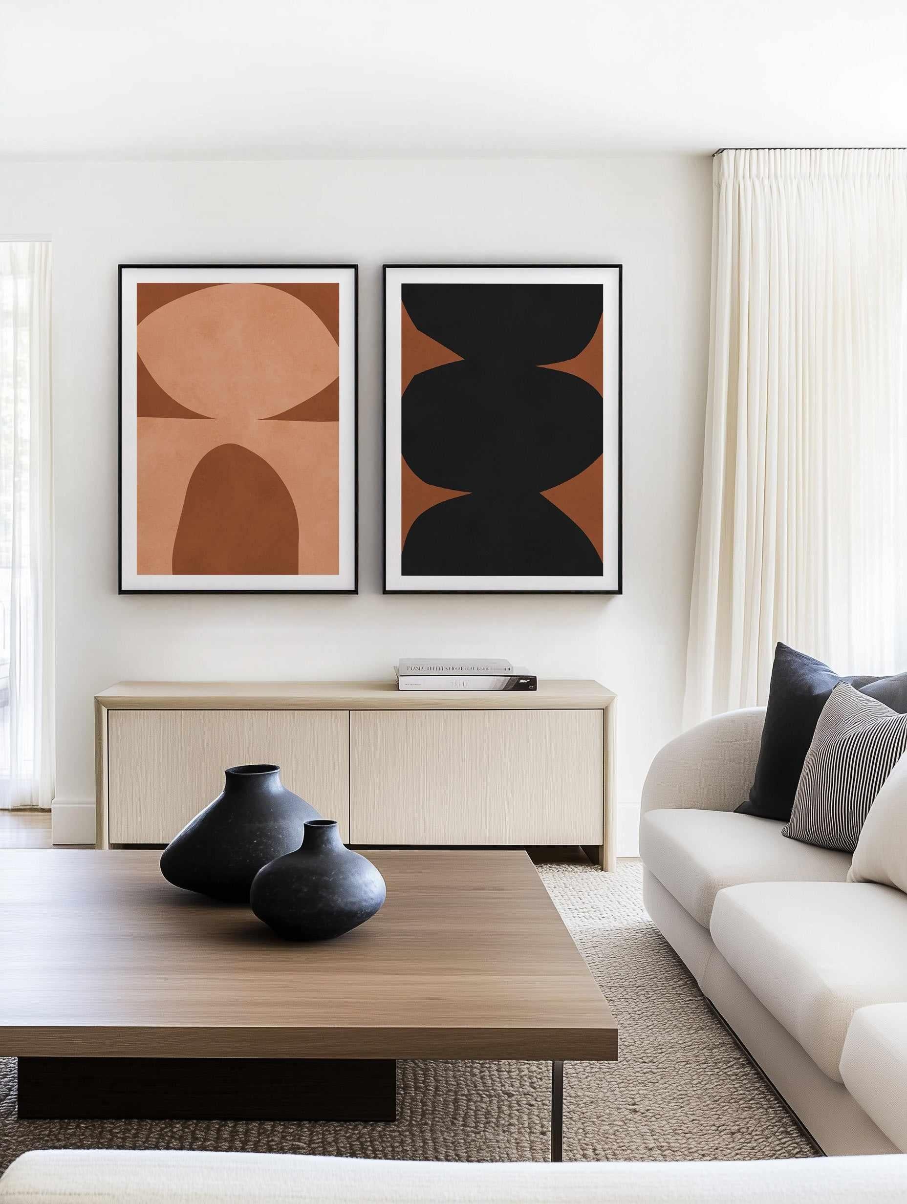 Tribal and abstract 5 | Art Print from Olive et Oriel where you can shop wallpaper and artworks online