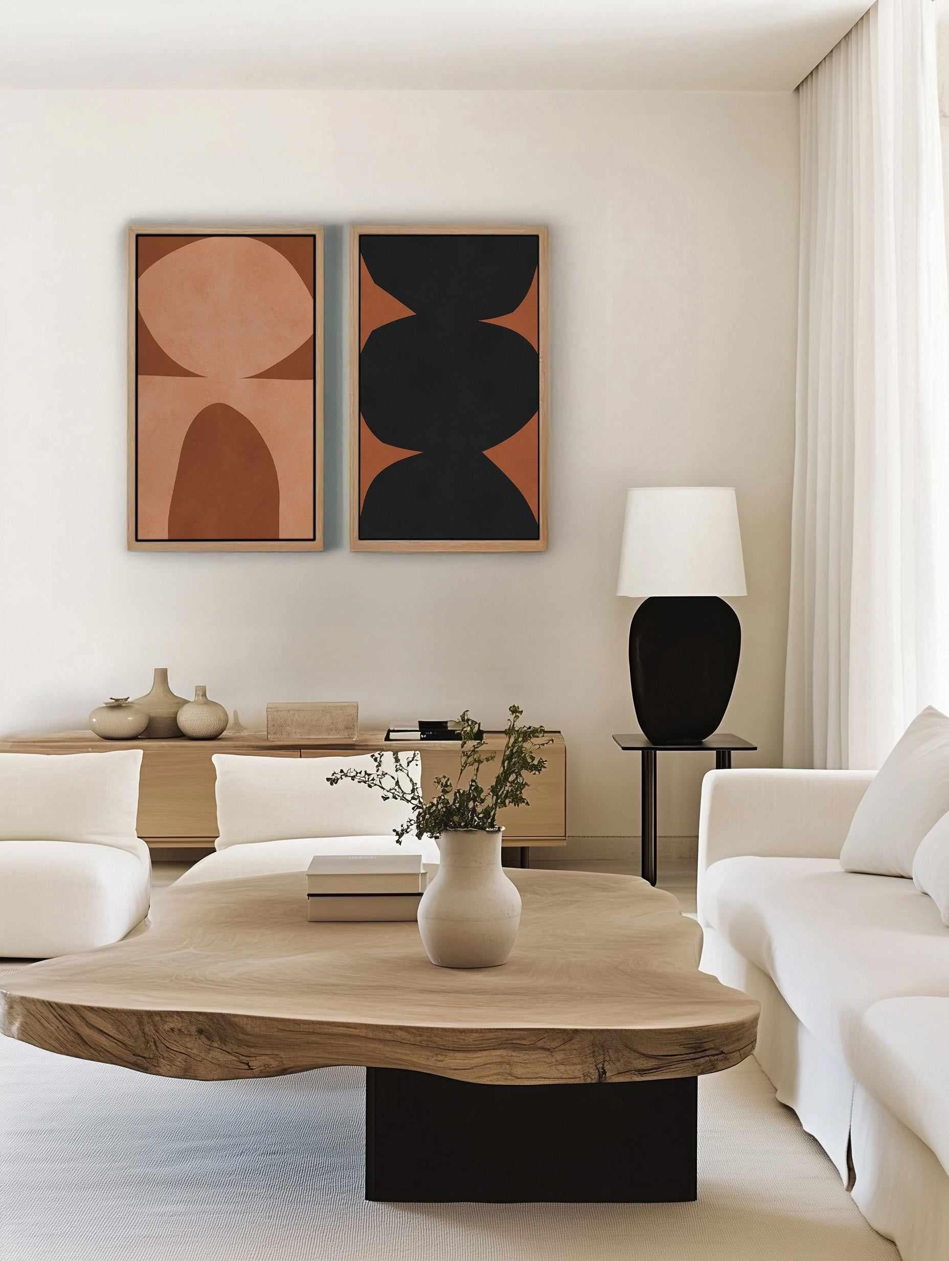 Tribal and abstract 5 | Framed Canvas Art Print from Olive et Oriel where you can shop wallpaper and artworks online