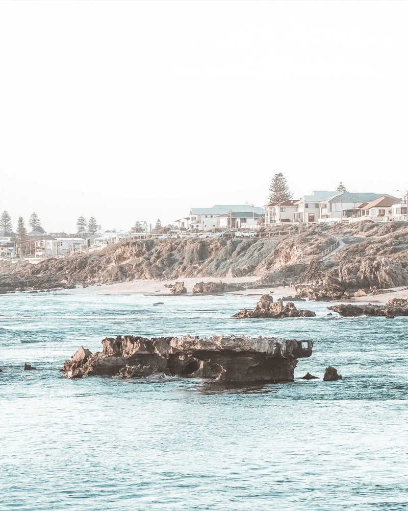 Trigg Beach Coastline | Perth Photo Mural Wallpaper from Olive et Oriel where you can shop wallpaper and artworks online