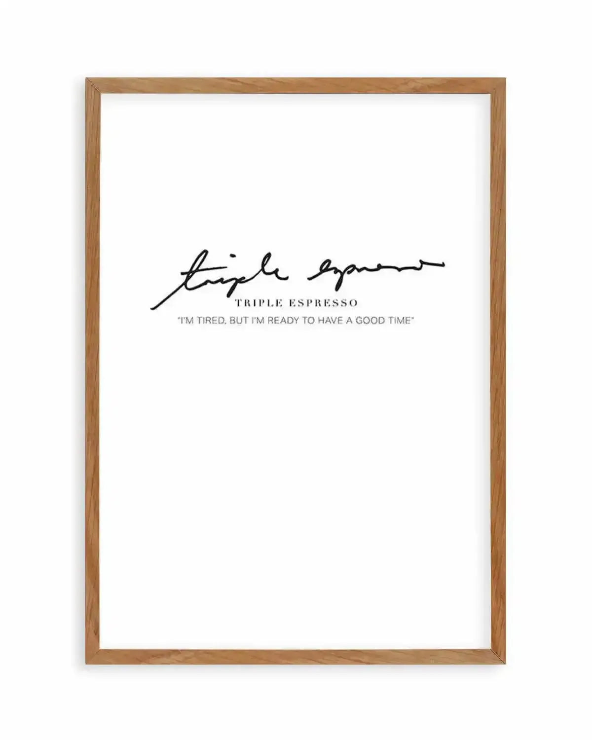 Triple Espresso Art Print from Olive et Oriel where you can shop wallpaper and artworks online