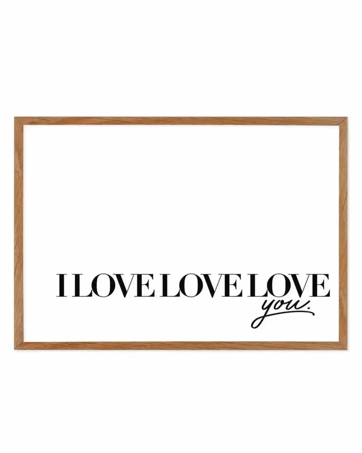 Triple the Love Art Print from Olive et Oriel where you can shop wallpaper and artworks online