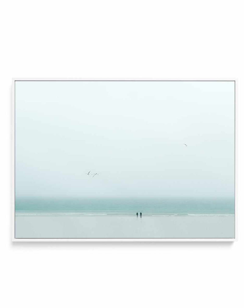 Tristesse by Uschi Hermann | Framed Canvas Art Print