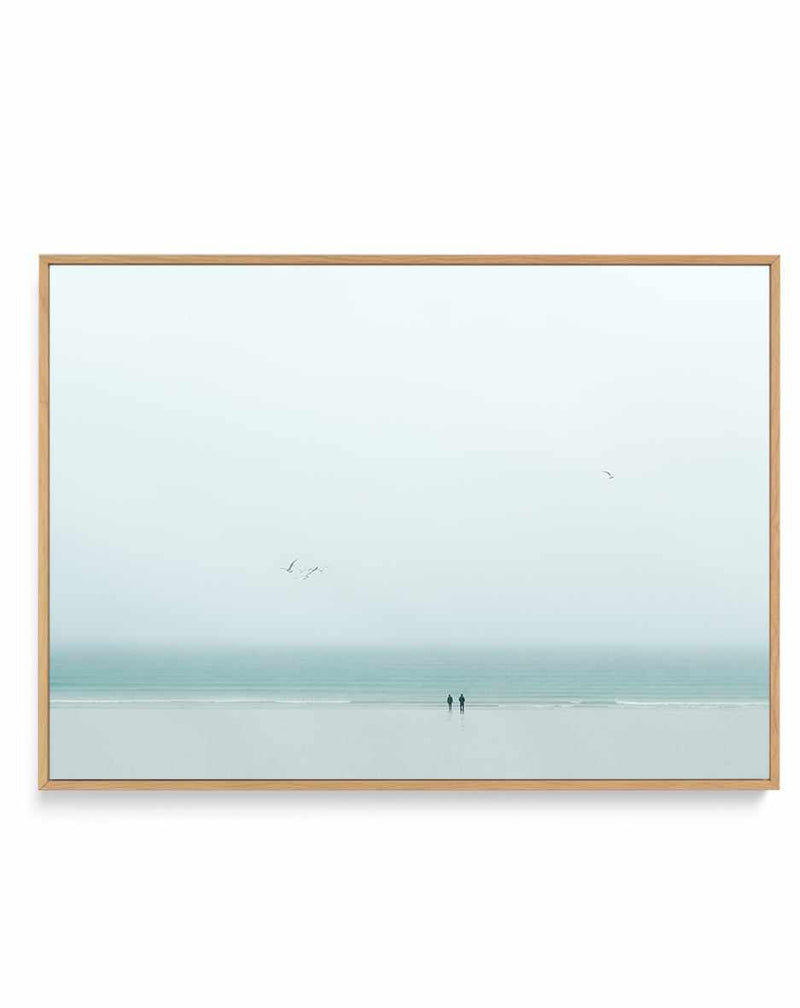 Tristesse by Uschi Hermann | Framed Canvas Art Print