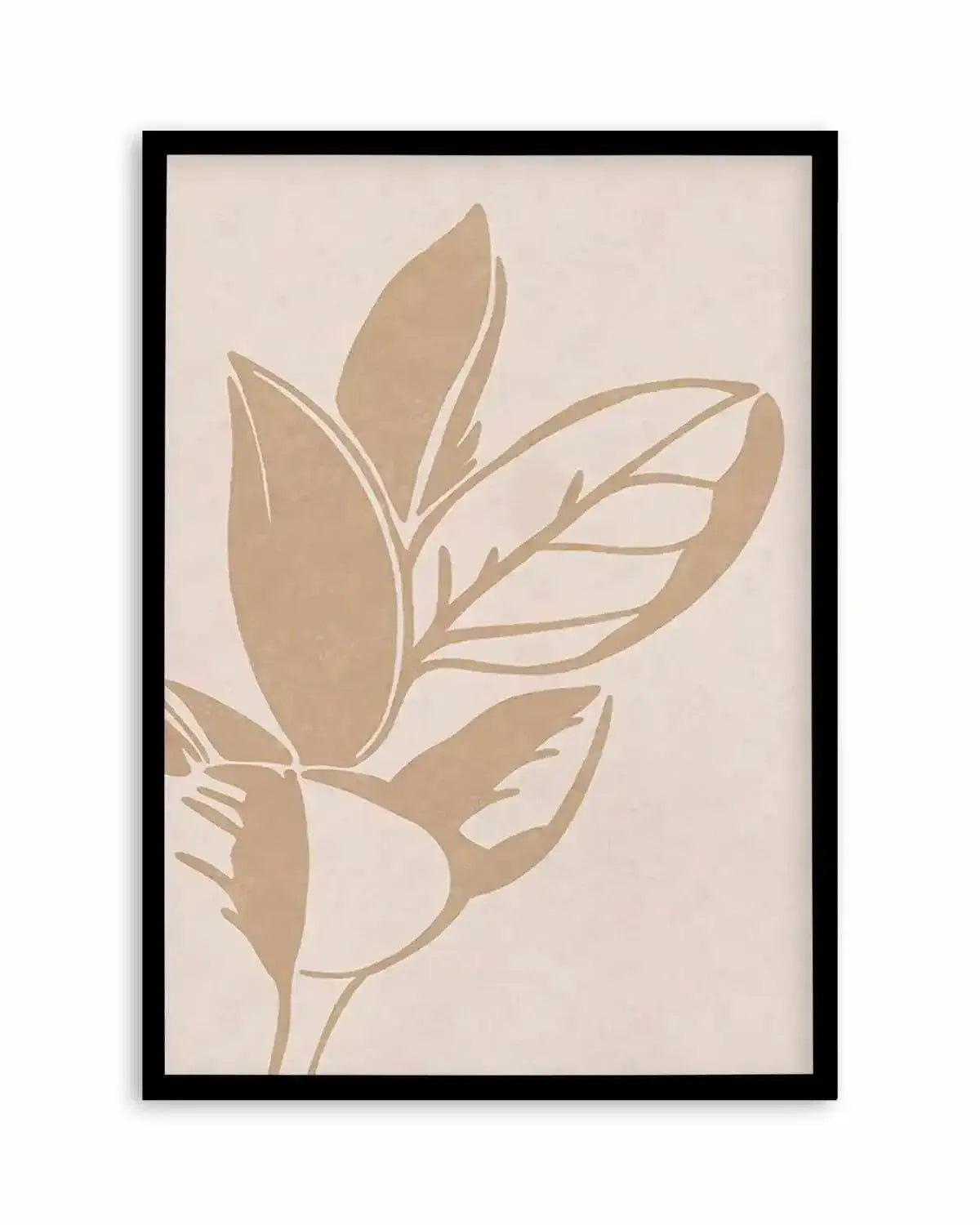 Tropic Palm in Beige Art Print from Olive et Oriel where you can shop wallpaper and artworks online